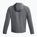 Kurtka męska Under Armour Stretch Woven Windbreaker pitch gray/black 5