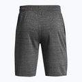 Spodenki treningowe męskie Under Armour Rival Terry castlerock light heather/onyx white 6
