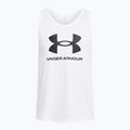 Koszulka męska Under Armour Sportstyle Logo white/black 3