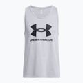 Koszulka męska Under Armour Sportstyle Logo steel light heather/black 3