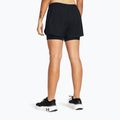 Spodenki do biegania damskie Under Armour Fly By 2in1 black/black/reflective 3