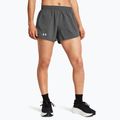 Spodenki do biegania damskie Under Armour Fly By 3" castlerock/castlerock/reflective