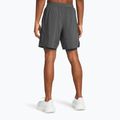 Spodenki do biegania męskie Under Armour Launch 7" 2IN1 castlerock/castlerock/reflective 3