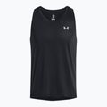 Koszulka do biegania męska Under Armour Launch Singlet black/reflective 4