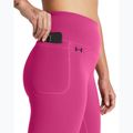 Spodenki treningowe damskie Under Armour Motion Bike Short astro pink/black 4