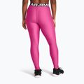 Legginsy treningowe damskie Under Armour HeatGear astro pink/black 3