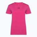 Koszulka damska Under Armour Rival Core astro pink/black