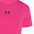 Koszulka damska Under Armour Rival Core astro pink/black 3