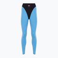 Legginsy treningowe damskie Under Armour Project Rock LG Grind Ankle Leg black/viral blue/astro pink 4