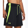 Spodenki treningowe męskie Under Armour Tech Vent black/high-vis yellow/high-vis yellow 4