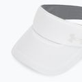 Daszek do biegania damski Under Armour Launch white/black/distant gray 3