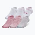 Skarpety Under Armour Essential No Show 6 par pink elixir/prime pink/pink elixir