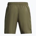 Spodenki treningowe męskie Under Armour Tech Woven Wordmark marine od green/black 2