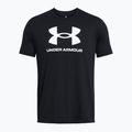 Koszulka męska Under Armour Sportstyle Logo Update black/white 3