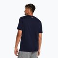 Koszulka treningowa męska Under Armour Sportstyle Logo Update academy/white 2