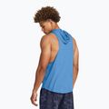 Koszulka treningowa męska Under Armour Project Rock LFG Graphic SL Hoodie blue 2