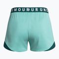Spodenki damskie Under Armour Play Up Twist 3.0 radial turquoise/hydro teal/white 6