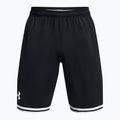 Spodenki koszykarskie męskie Under Armour 10" Perimeter Short black/white