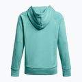 Bluza damska Under Armour Rival Fleece Hoodie radial turquoise/white 5
