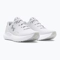 Buty do biegania damskie Under Armour Charged Surge 4 white/distant gray/metallic silver 10