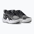 Buty do koszykówki Under Armour Spawn 6 mod gray/black/black 8