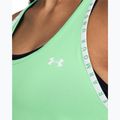 Tank top treningowy damski Under Armour Knockout Tank matrix green/white 3