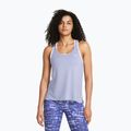 Tank top treningowy damski Under Armour Knockout Tank celeste/white