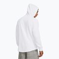 Bluza męska Under Armour Rival Terry Graphic Hood white/black 2