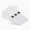 Skarpety Under Armour Training Cotton No Show 3 pary white/white/black
