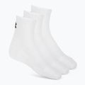 Skarpety Under Armour Training Cotton Quarter 3 pary white/white/black