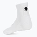 Skarpety Under Armour Training Cotton Quarter 3 pary white/white/black 2