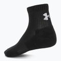 Skarpety Under Armour Training Cotton Quarter 3 pary black/black/white 2
