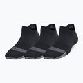 Skarpety damskie Under Armour Breathe NS Tab 3 Pack black/black/jet gray