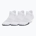 Skarpety treningowe damskie Under Armour Breathe NS Tab 3 Pack white/white/halo gray