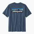 Koszulka męska Patagonia P-6 Logo Responsibili-Tee utility blue 4