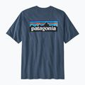 Koszulka trekkingowa męska Patagonia P-6 Logo Responsibili-Tee utility blue 4