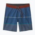 Szorty kąpielowe męskie Patagonia Hydropeak Boardshorts olivas stripe/utility blue 3