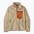 Bluza trekkingowa damska Patagonia Classic Retro-X dark natural w/redtail rust 3