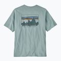 Koszulka męska Patagonia '73 Skyline Organic thermal blue 5