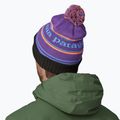 Czapka zimowa Patagonia Powder Town park stripe/purple 3