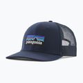 Czapka z daszkiem Patagonia P-6 Logo Trucker naw navy