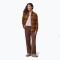 Koszula damska Patagonia Fjord Flannel happy camper/shelter brown 2