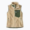 Bezrękawnik damski Patagonia Classic Retro-X dark natural/torrey pine green 3