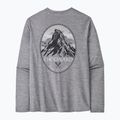 Longsleeve męski Patagonia Cap Cool Daily Graphic Lands chouinard crest/feather grey 5