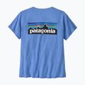 Koszulka damska Patagonia P-6 Logo Responsibili-Tee abundant blue 5