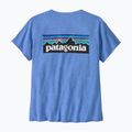 Koszulka damska Patagonia P-6 Logo Responsibili-Tee abundant blue 11