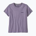 Koszulka damska Patagonia P-6 Logo Responsibili-Tee concrete purple