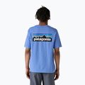 Koszulka męska Patagonia P-6 Logo Responsibili-Tee abundant blue 2