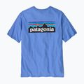 Koszulka męska Patagonia P-6 Logo Responsibili-Tee abundant blue 4