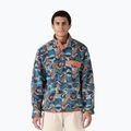 Bluza trekkingowa męska Patagonia LW Synch Snap-T P/O swallowtail geo/still blue